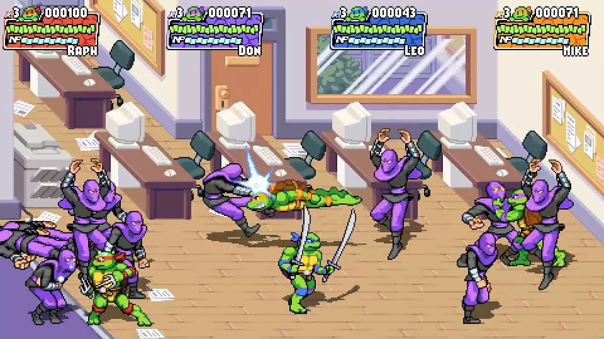 Скриншот из игры Teenage Mutant Ninja Turtles: Shredder's Revenge - 26