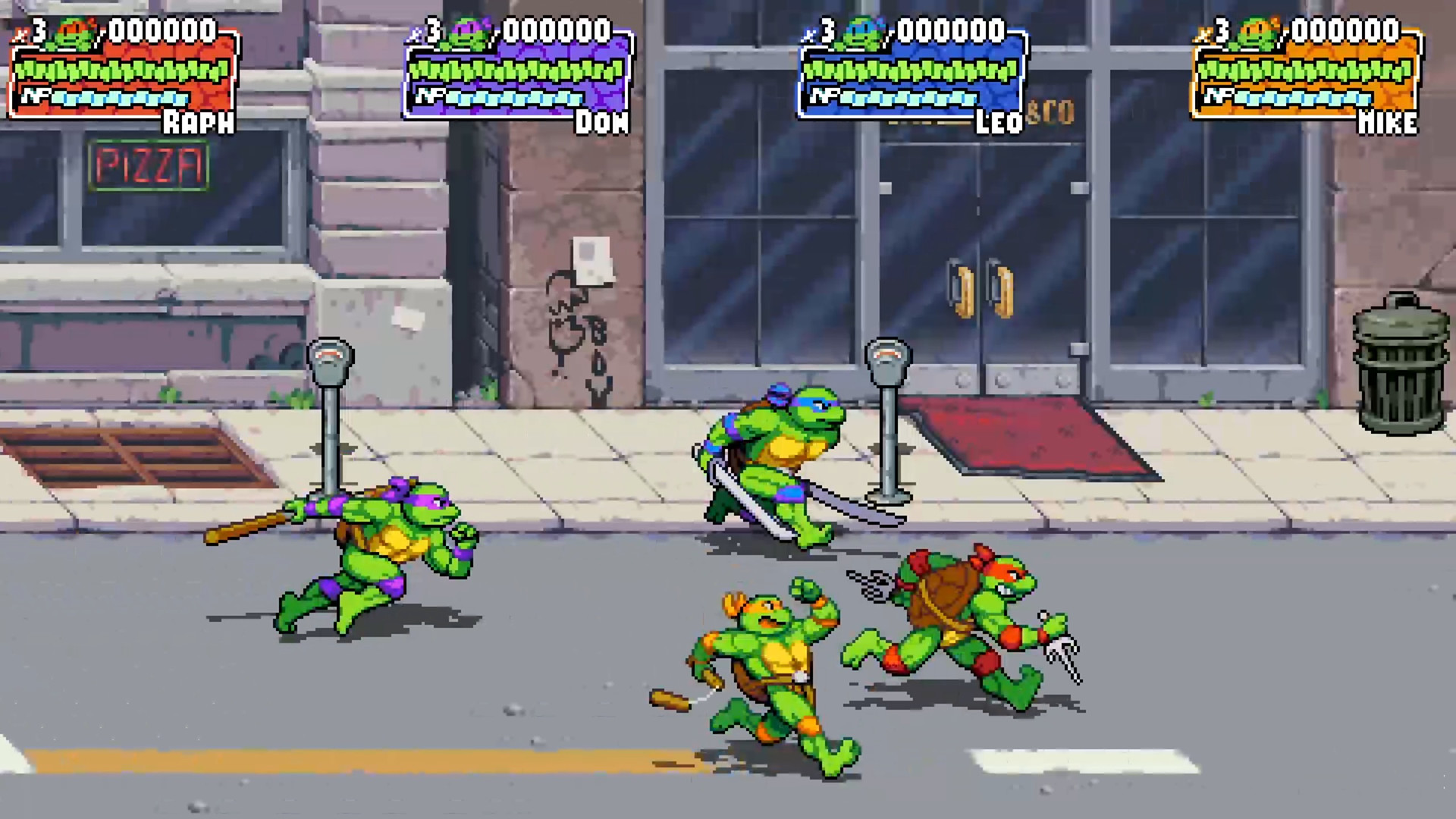 Скриншот из игры Teenage Mutant Ninja Turtles: Shredder's Revenge - 1