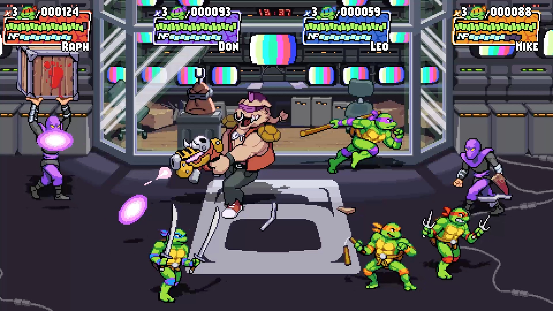Скриншот из игры Teenage Mutant Ninja Turtles: Shredder's Revenge - 2