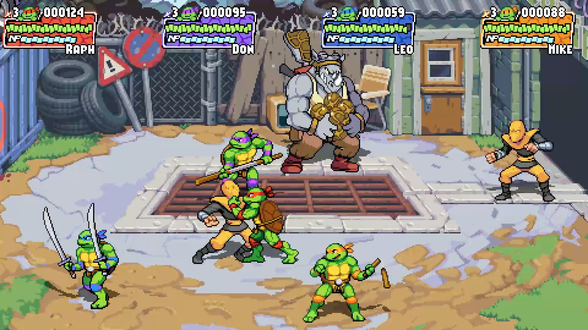 Скриншот из игры Teenage Mutant Ninja Turtles: Shredder's Revenge - 6
