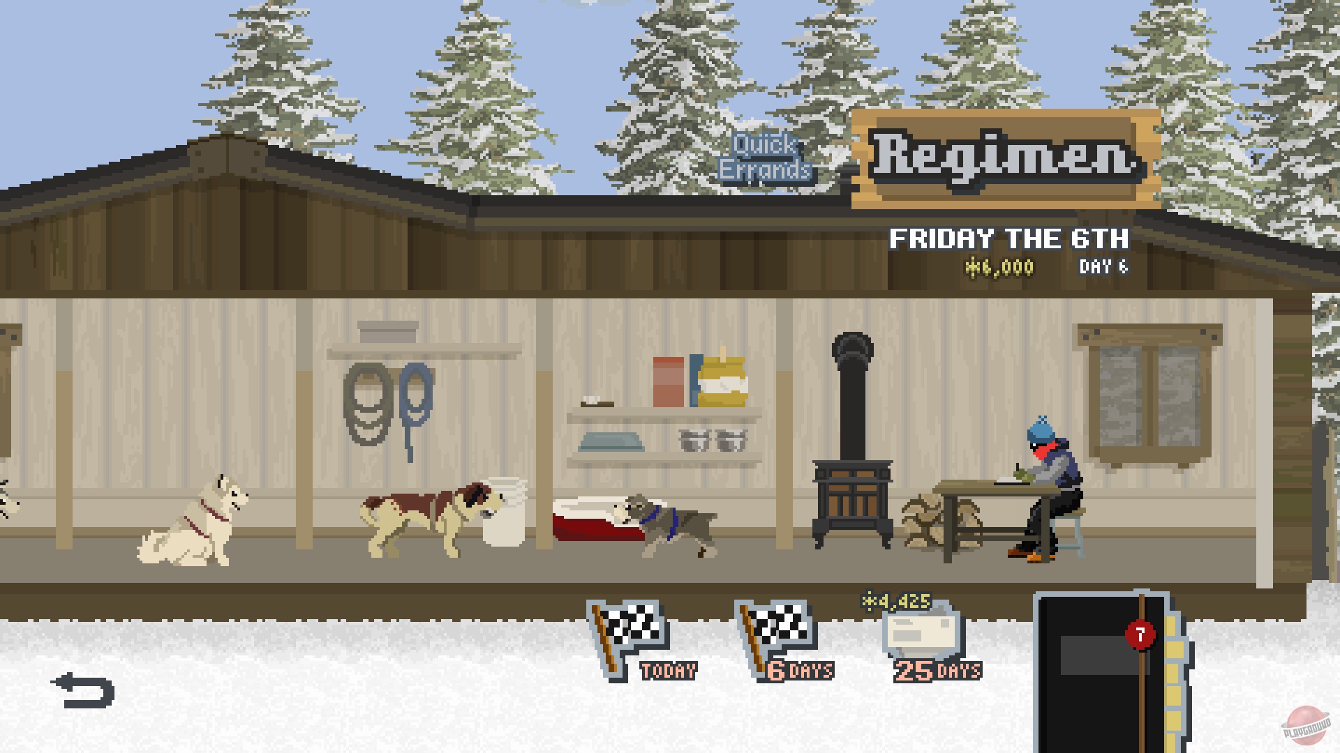 Скриншот из игры Dog Sled Saga - 13