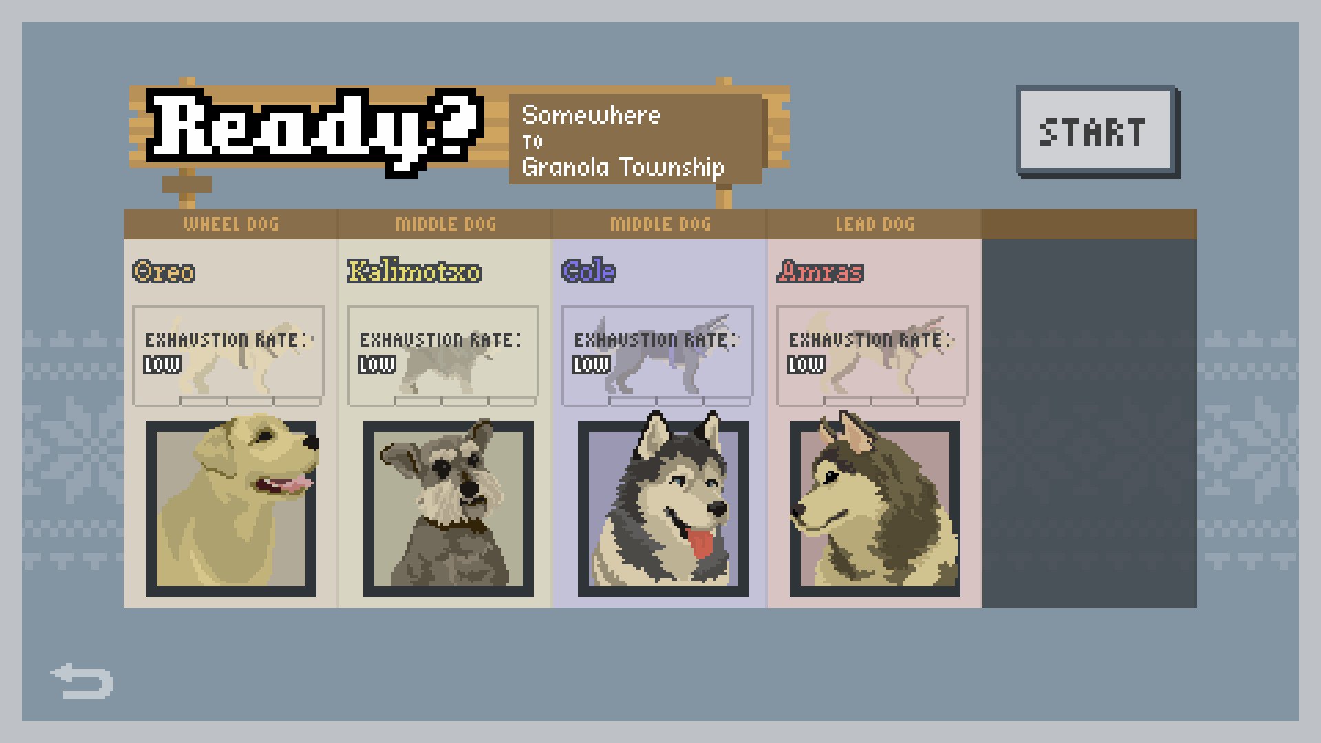 Скриншот из игры Dog Sled Saga - 1