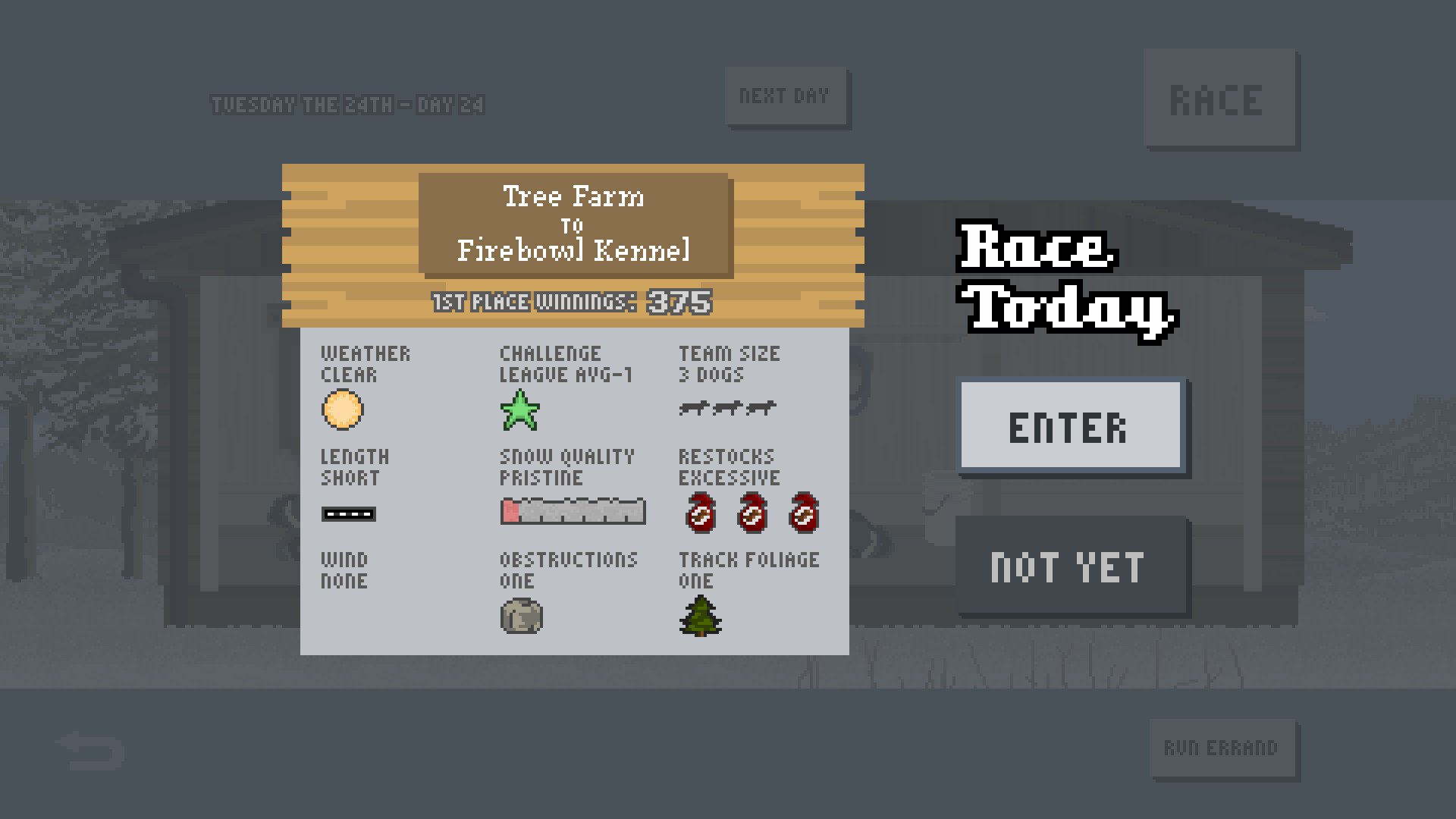 Скриншот из игры Dog Sled Saga - 3