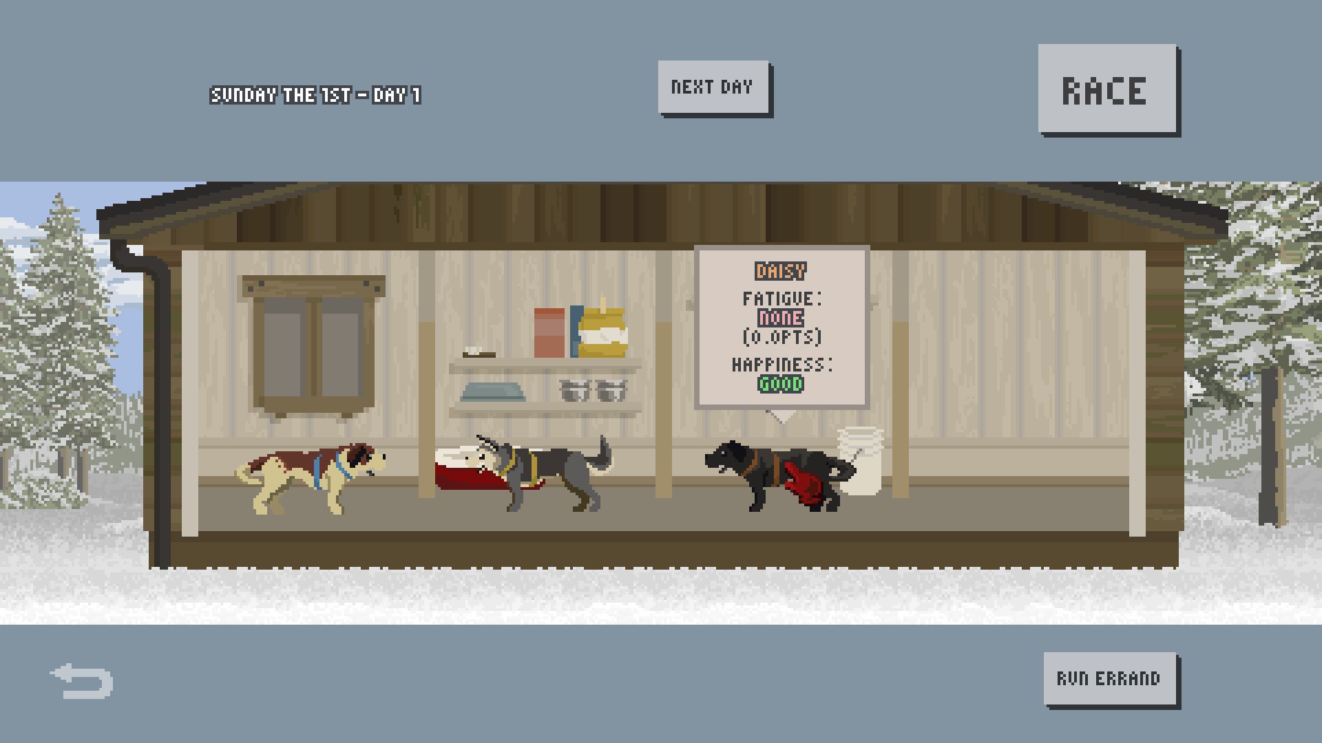 Скриншот из игры Dog Sled Saga - 4