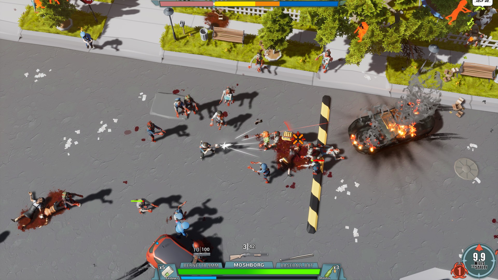 Скриншот из игры 10 Miles To Safety - 9