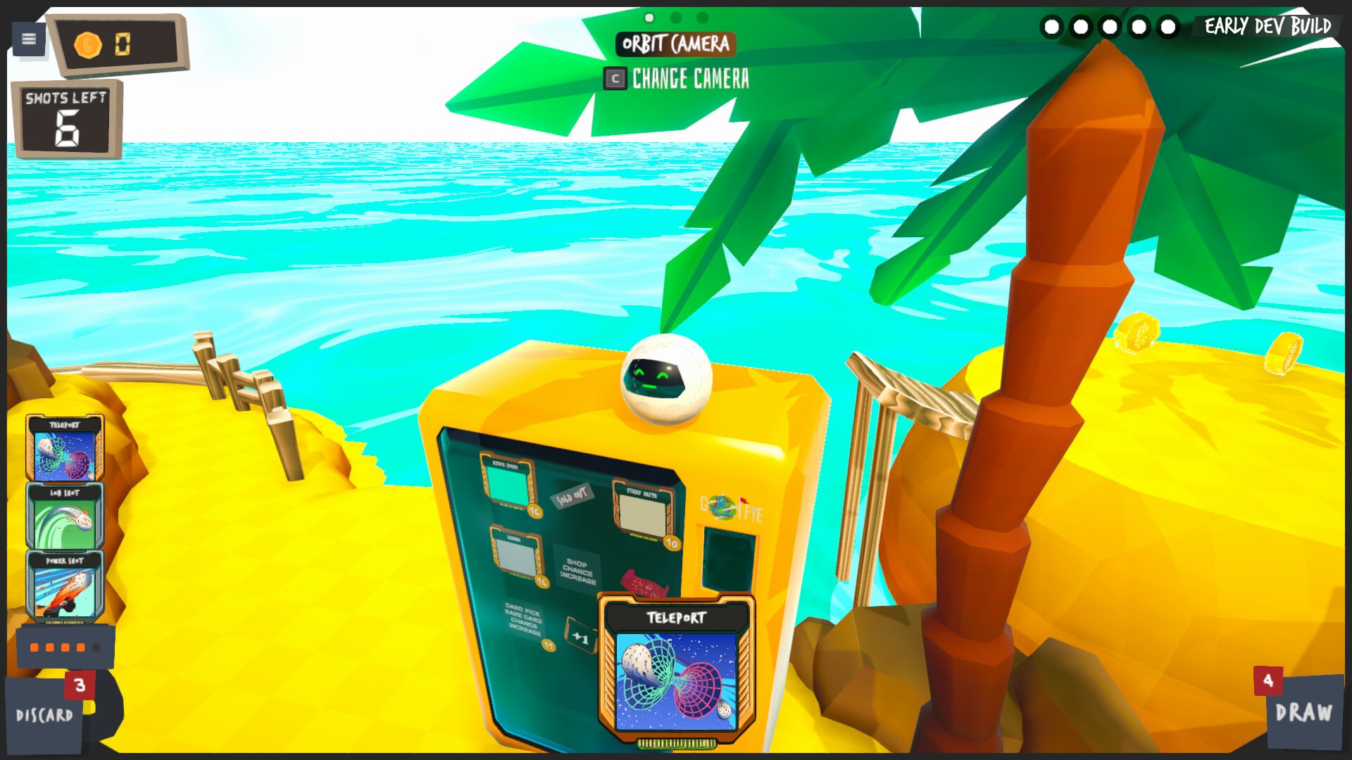 Скриншот из игры Golfie - 1