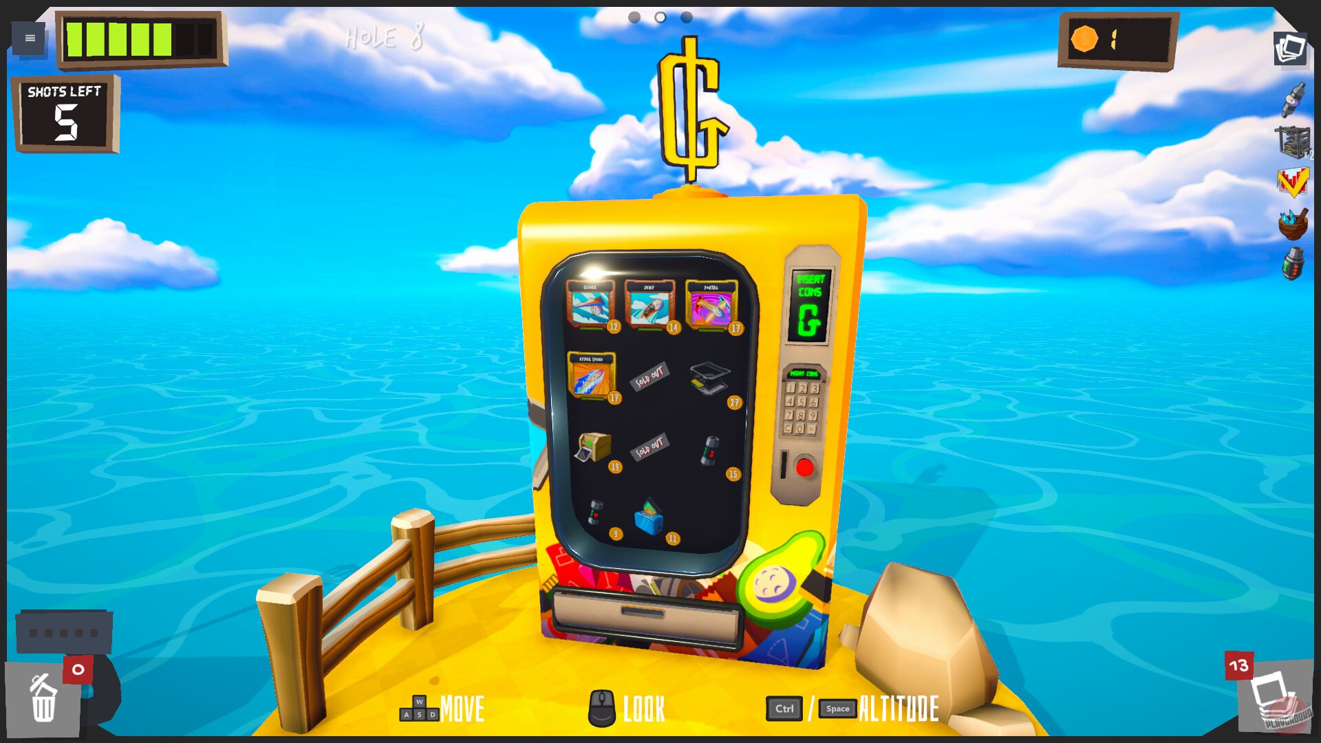 Скриншот из игры Golfie - 30