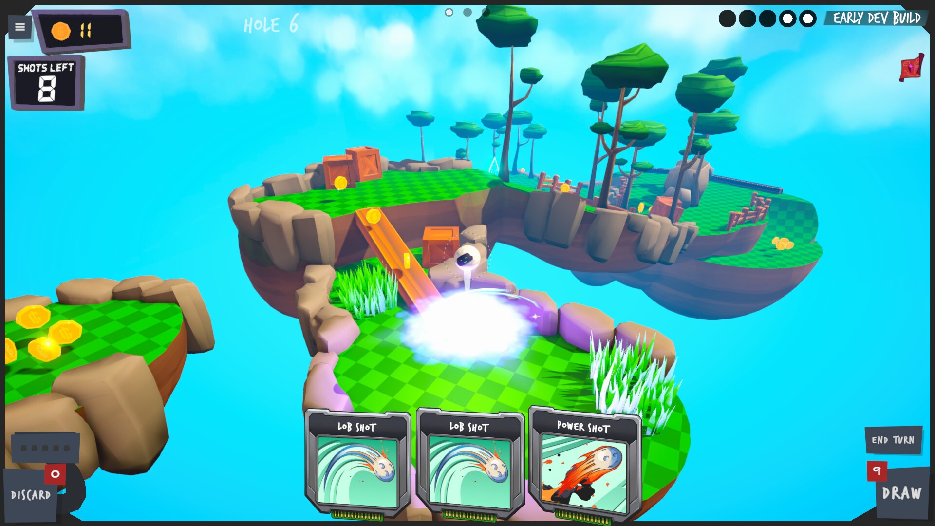 Скриншот из игры Golfie - 6