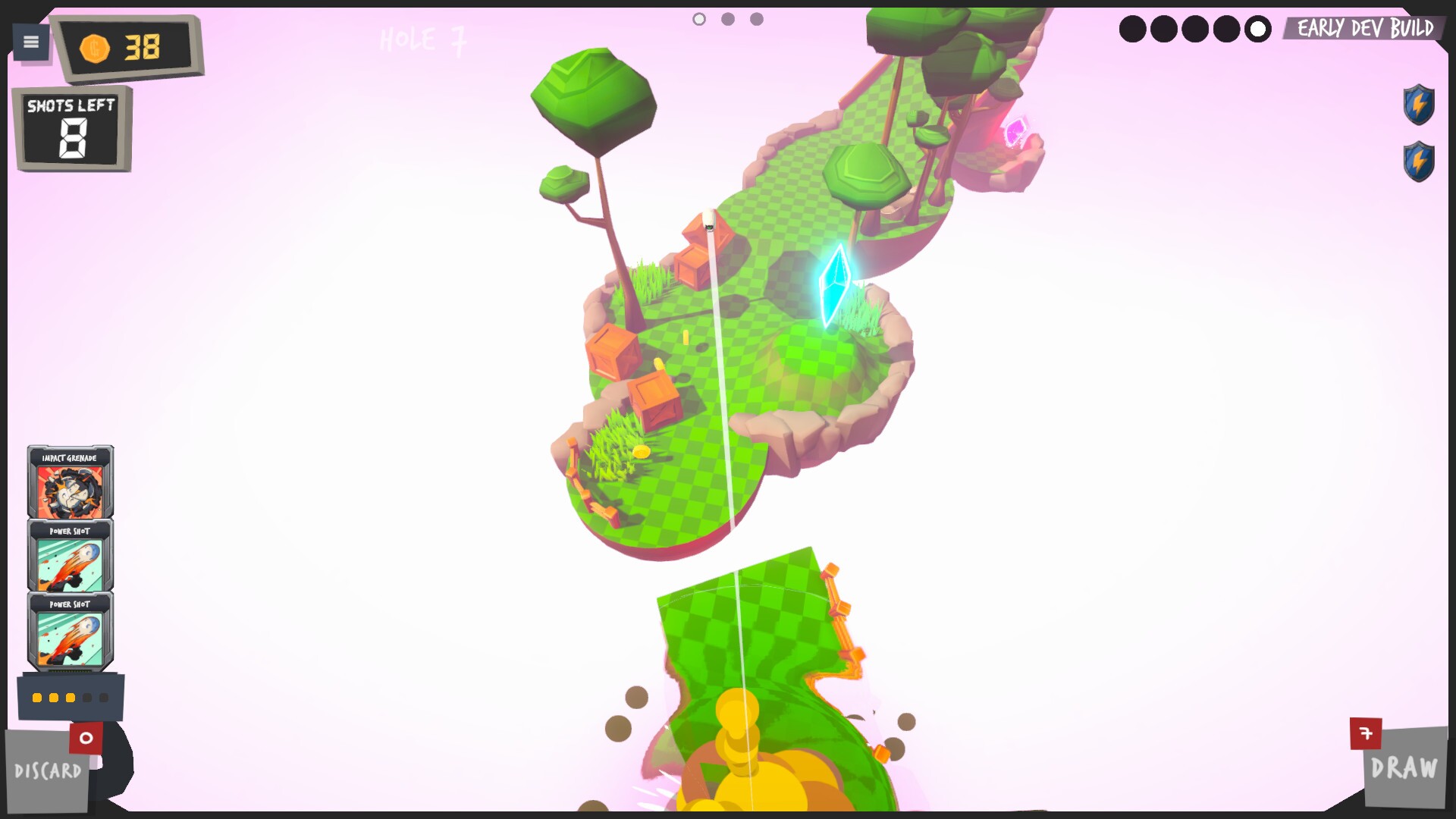 Скриншот из игры Golfie - 12