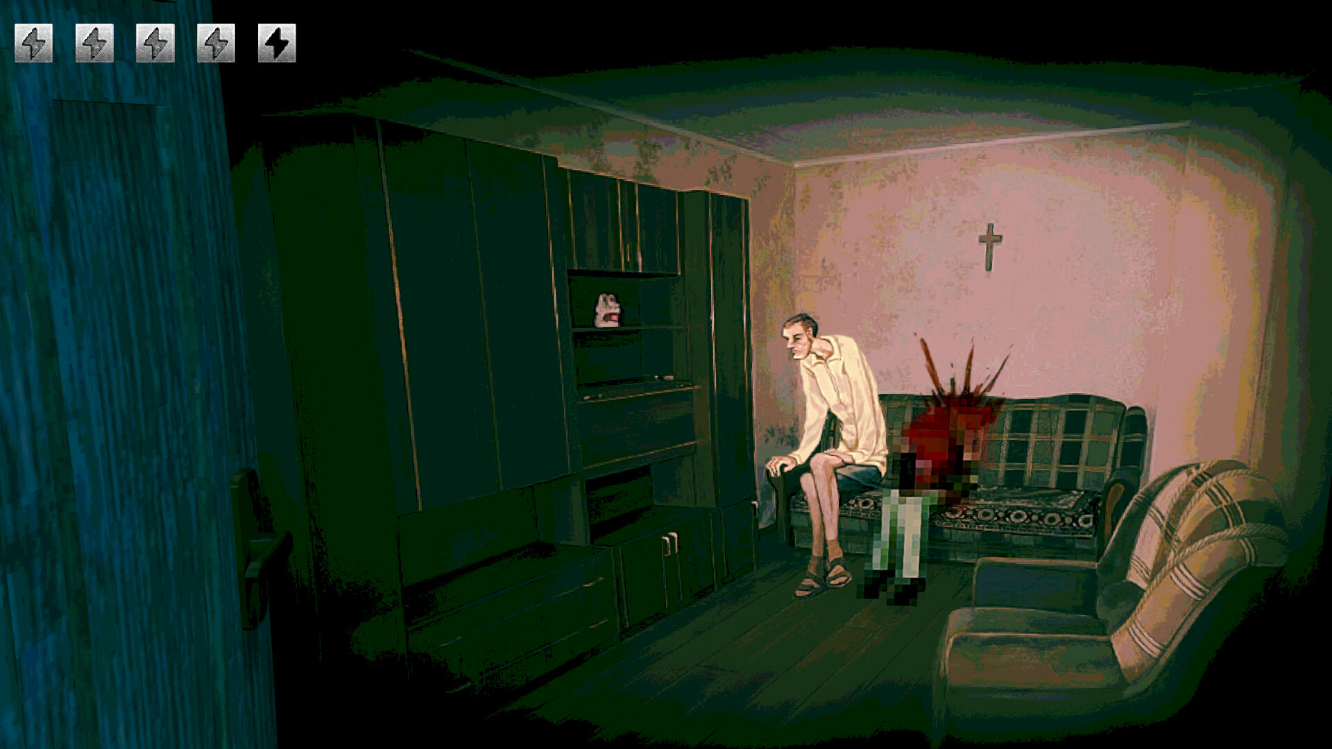 Скриншот из игры No, I'm not a Human - 6