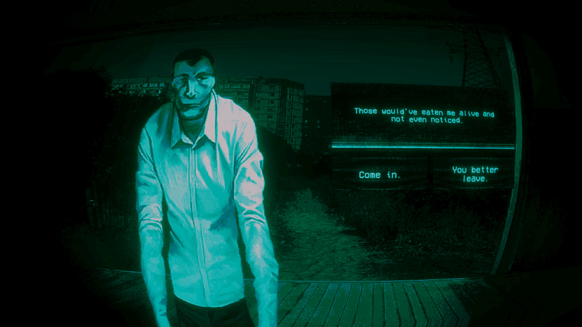 Скриншот из игры No, I'm not a Human - 12
