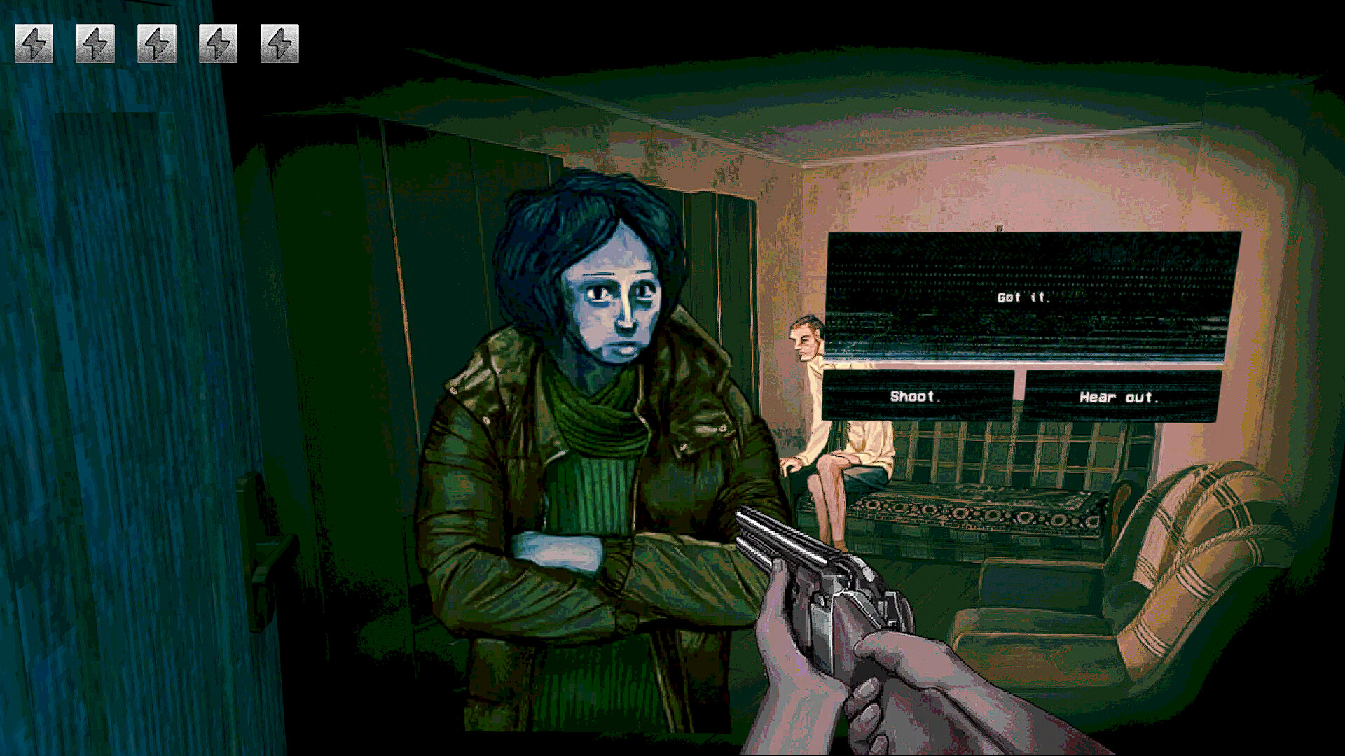 Скриншот из игры No, I'm not a Human - 3