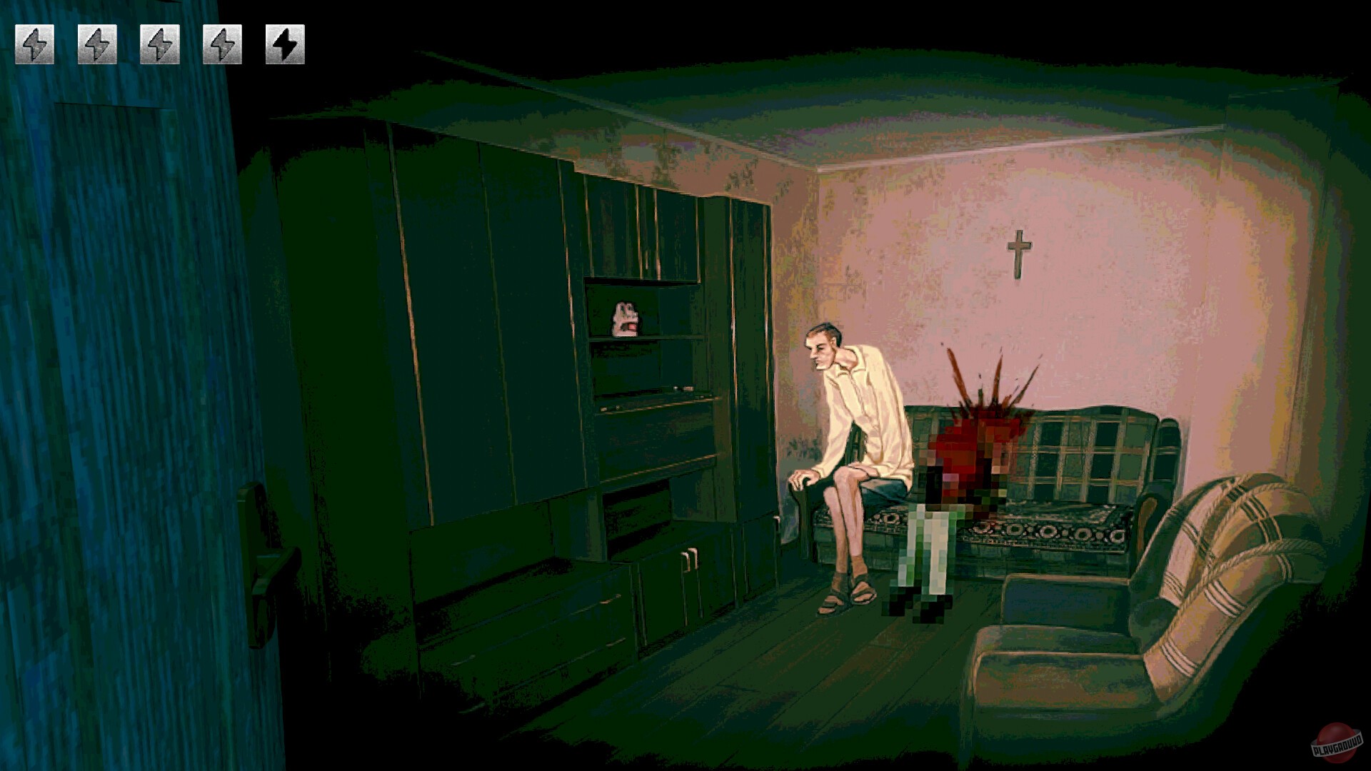 Скриншот из игры No, I'm not a Human - 16
