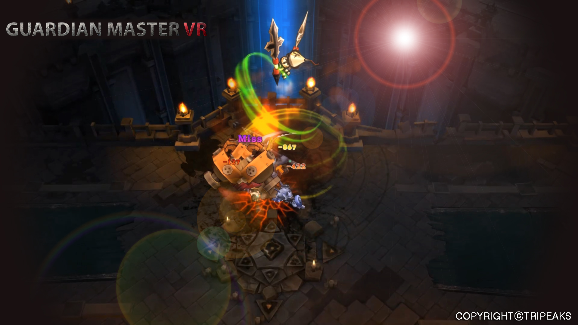 Скриншот из игры Guardian Master VR - 4