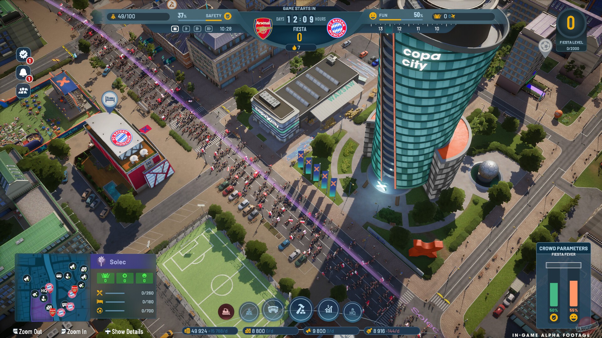 Скриншот из игры COPA CITY - 2