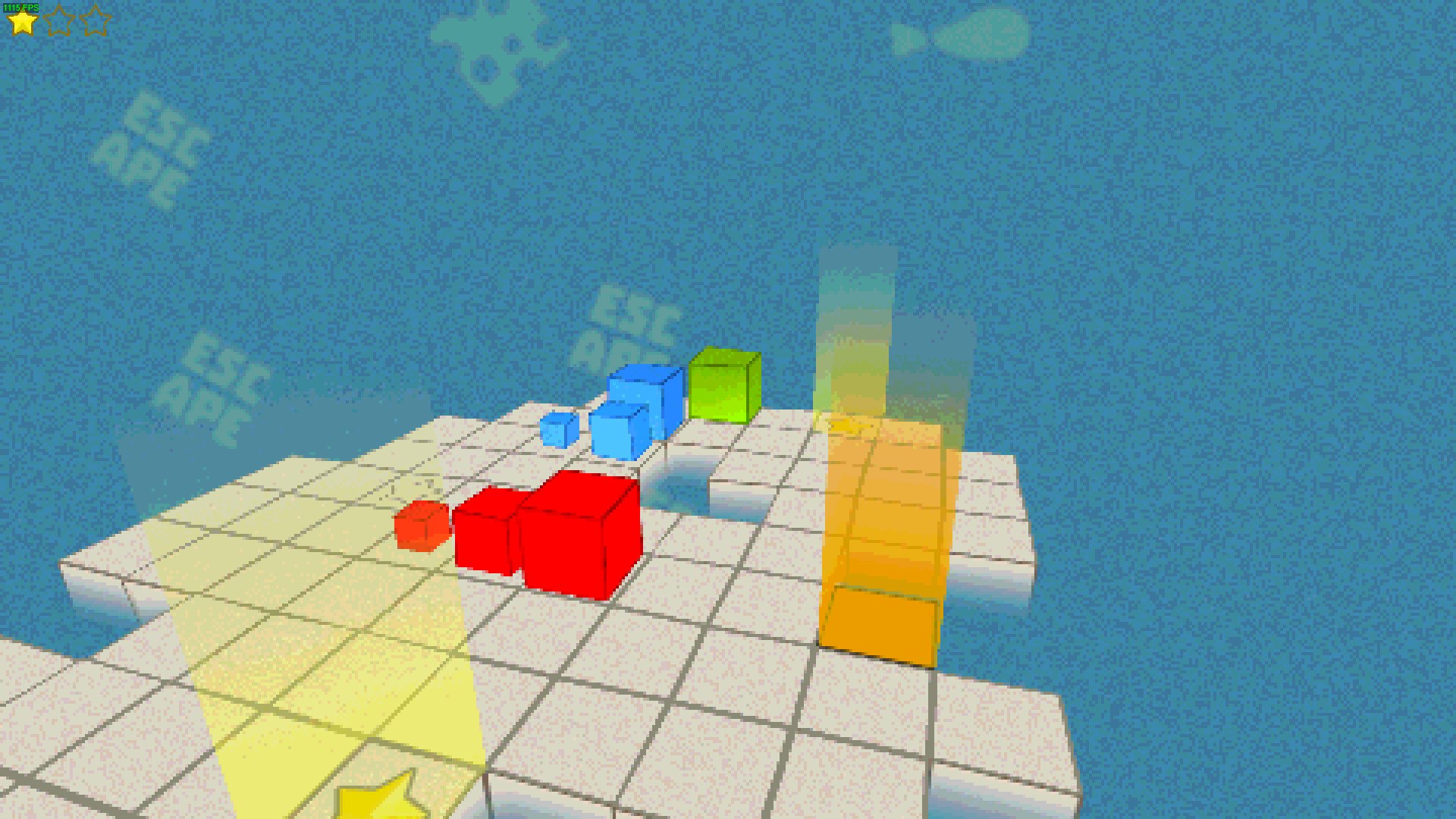 Скриншот из игры QUBIC - 3