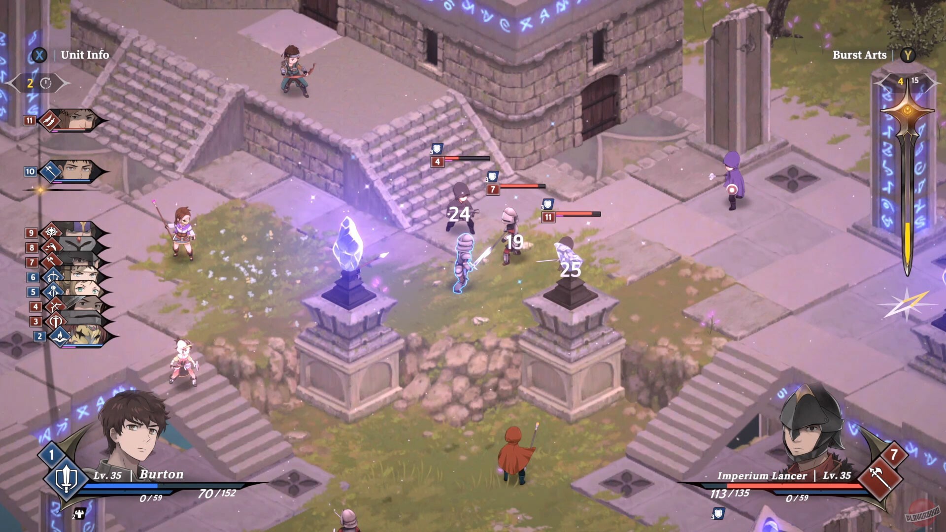 Скриншот из игры Tactics Returners - 2