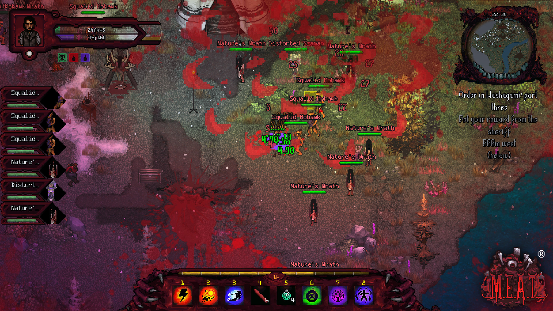 Скриншот из игры M.E.A.T. RPG - 8