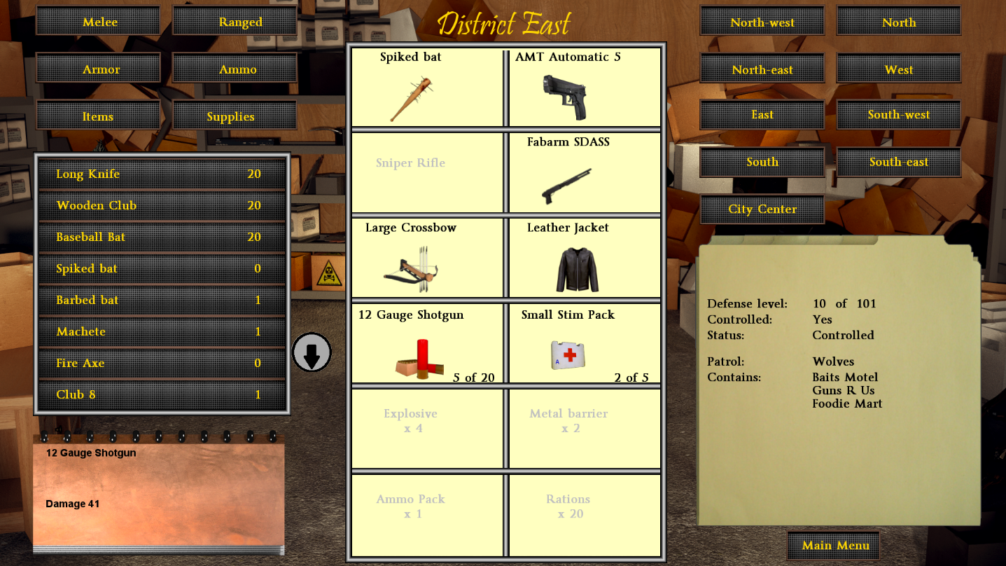 Скриншот из игры Outbreak: New Day - 2