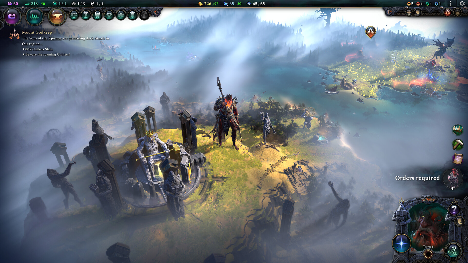 Скриншот из игры Age of Wonders 4: Giant Kings - 12