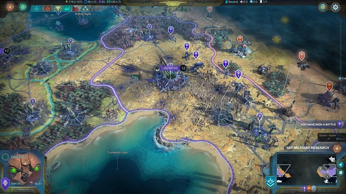 Скриншот из игры Age of Wonders: Planetfall - 37