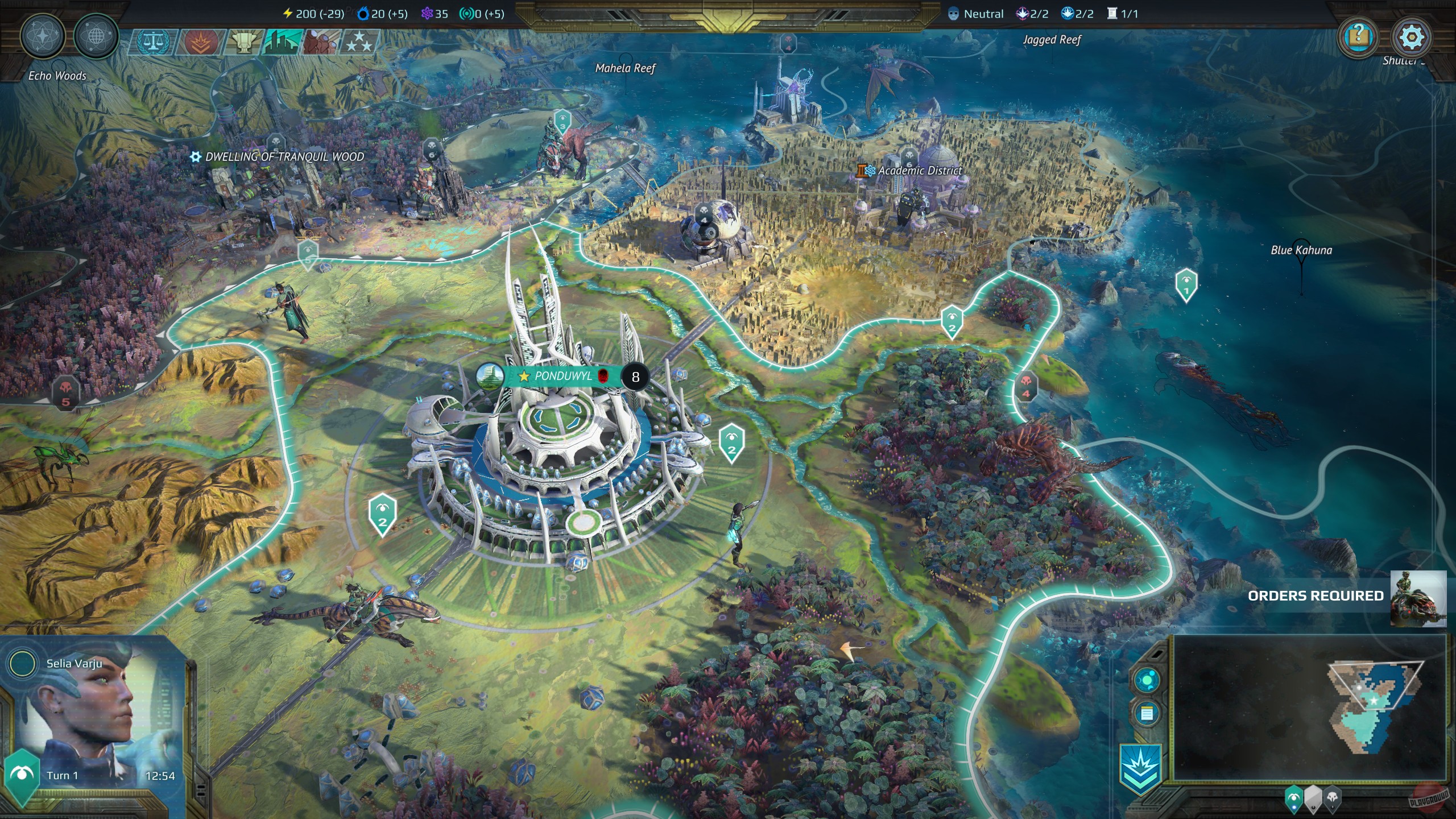 Скриншот из игры Age of Wonders: Planetfall - 45