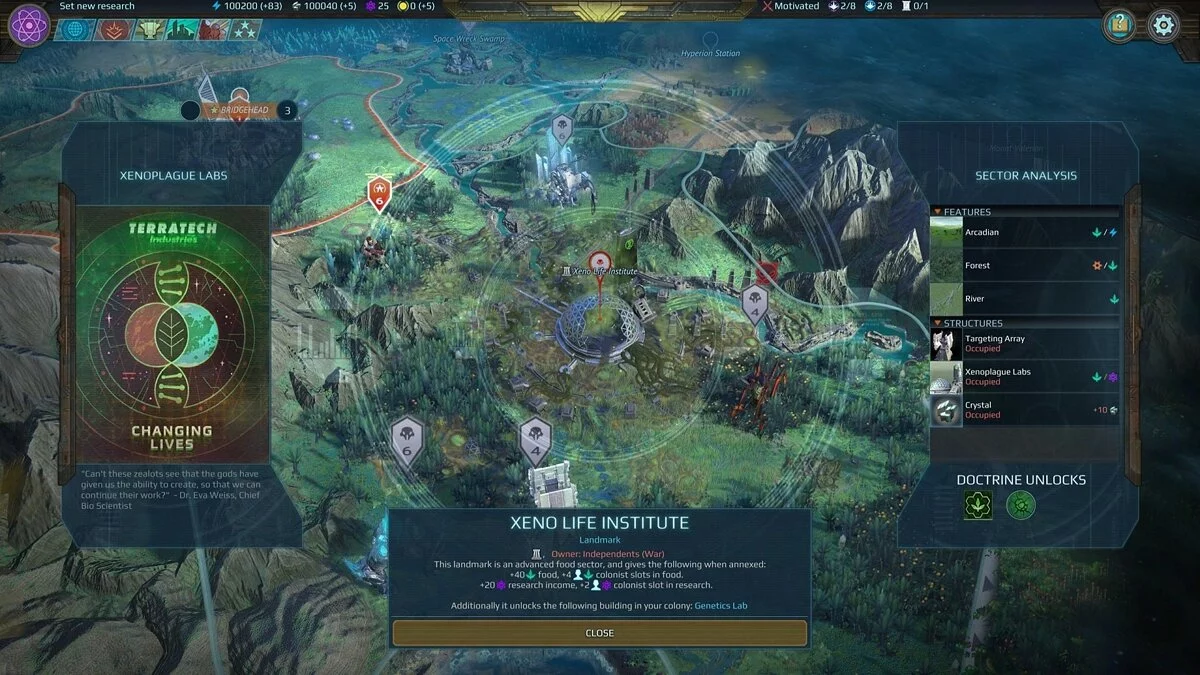 Скриншот из игры Age of Wonders: Planetfall - 27