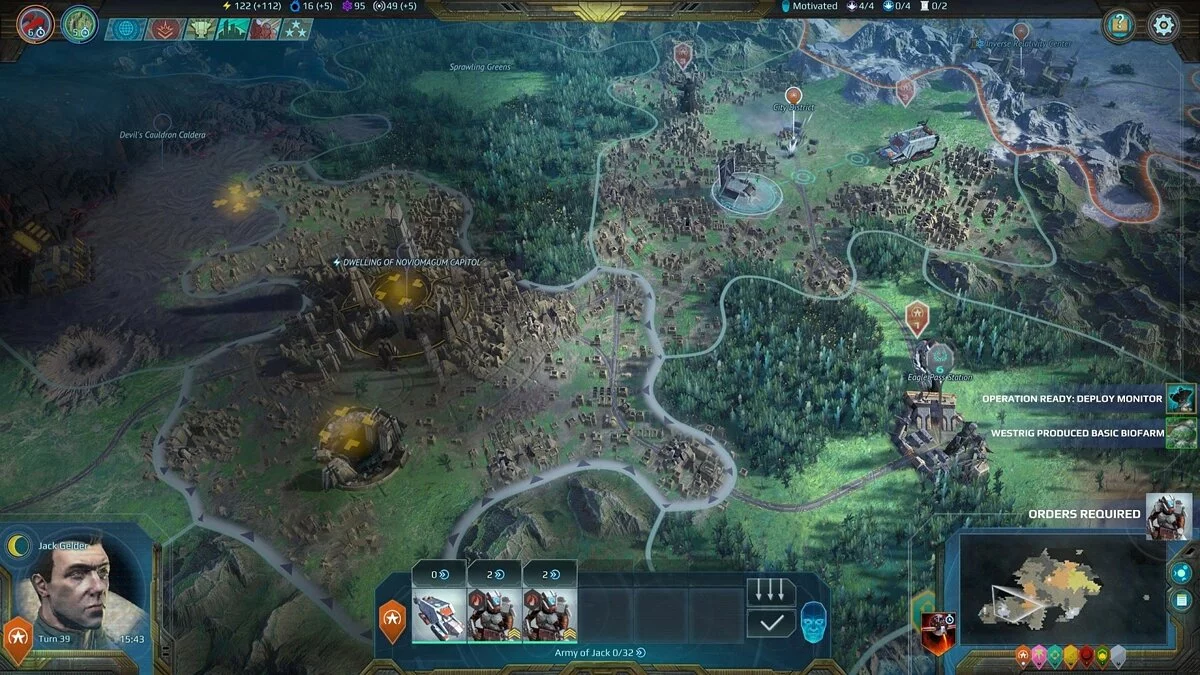 Скриншот из игры Age of Wonders: Planetfall - 25