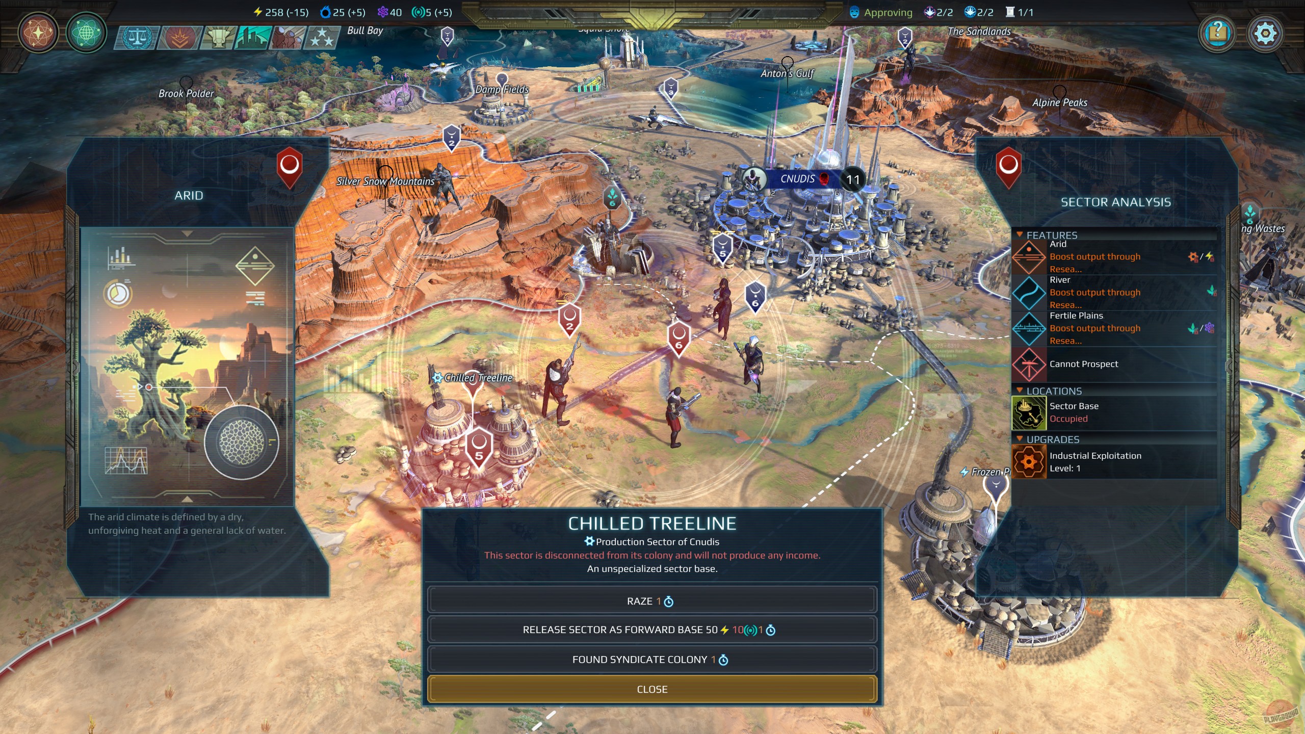 Скриншот из игры Age of Wonders: Planetfall - 40