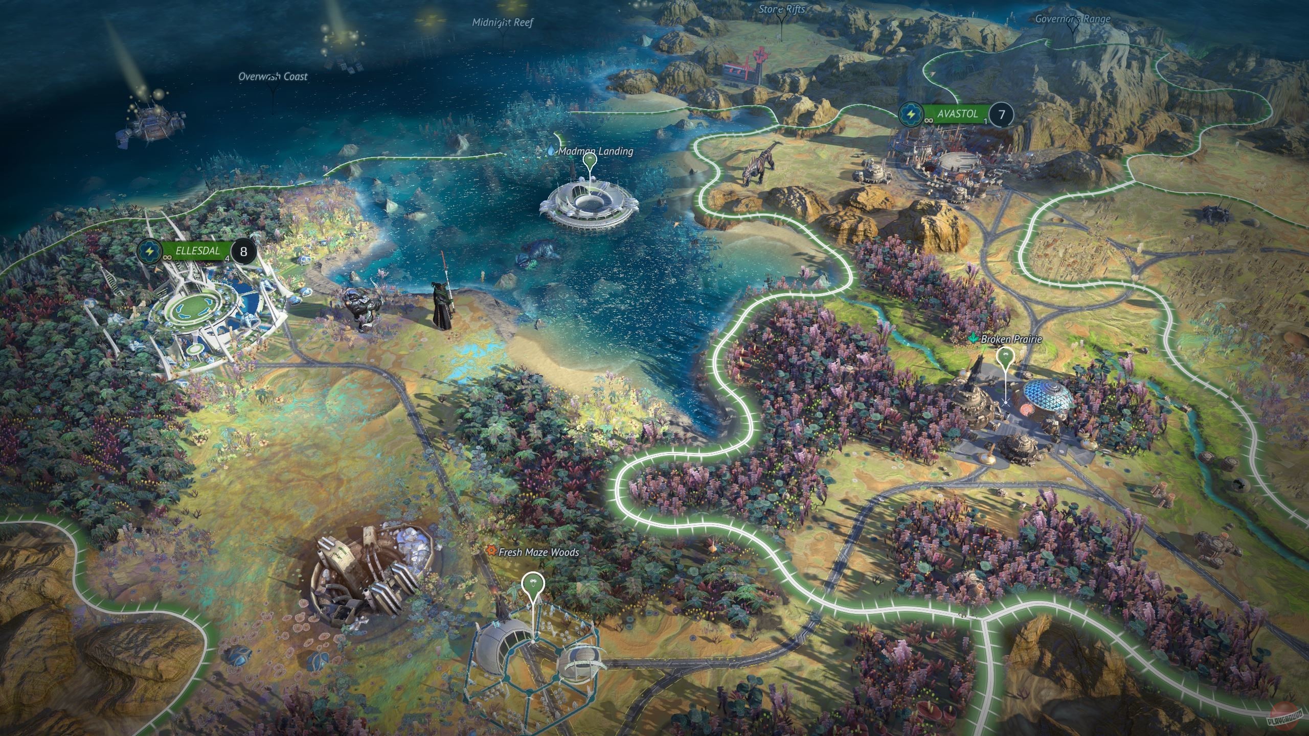 Скриншот из игры Age of Wonders: Planetfall - 28