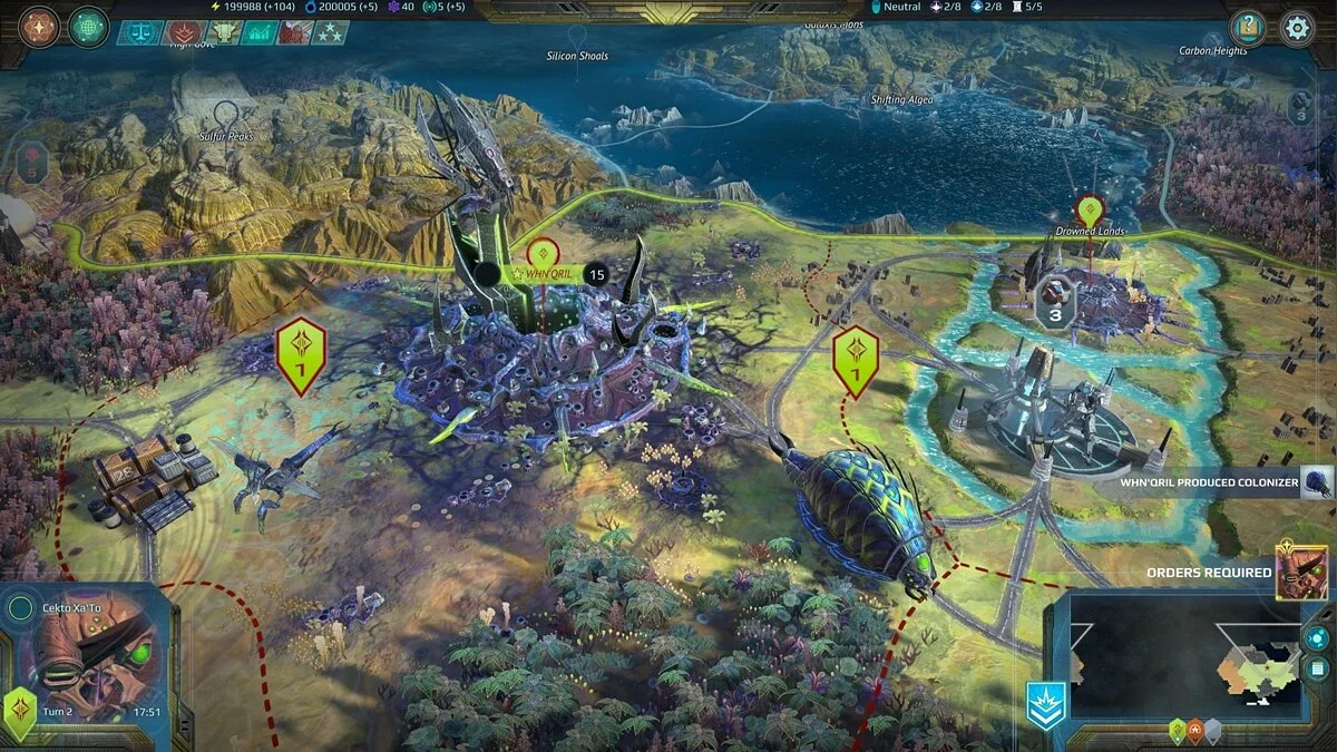 Скриншот из игры Age of Wonders: Planetfall - 19