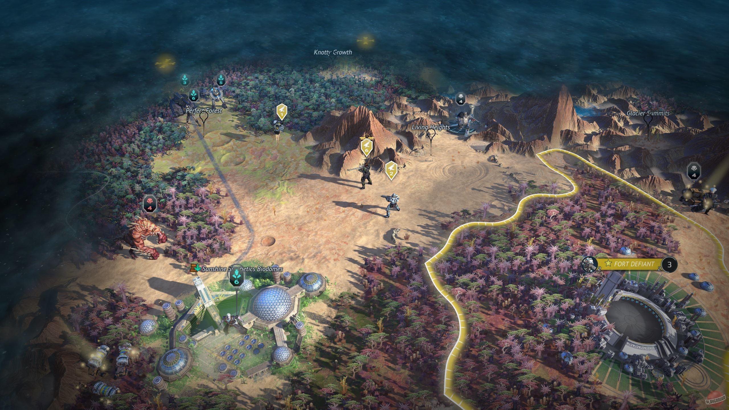 Скриншот из игры Age of Wonders: Planetfall - 51