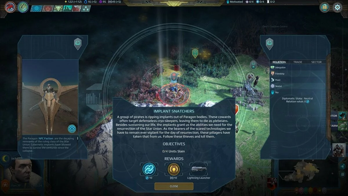 Скриншот из игры Age of Wonders: Planetfall - 44