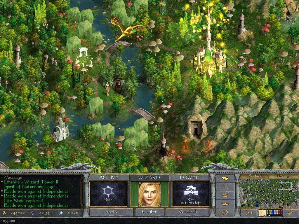Скриншот из игры Age of Wonders: Shadow Magic - 29