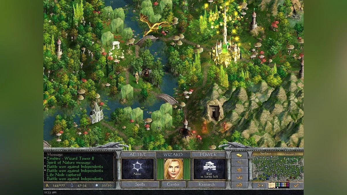 Скриншот из игры Age of Wonders: Shadow Magic - 9