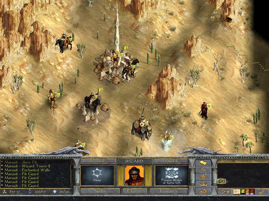 Скриншот из игры Age of Wonders: Shadow Magic - 4