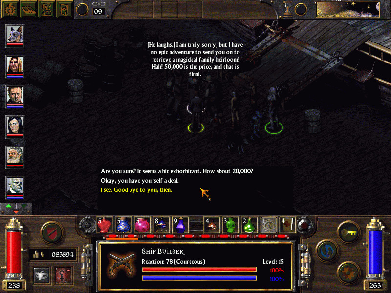 Скриншот из игры Arcanum: Of Steamworks and Magick Obscura - 43