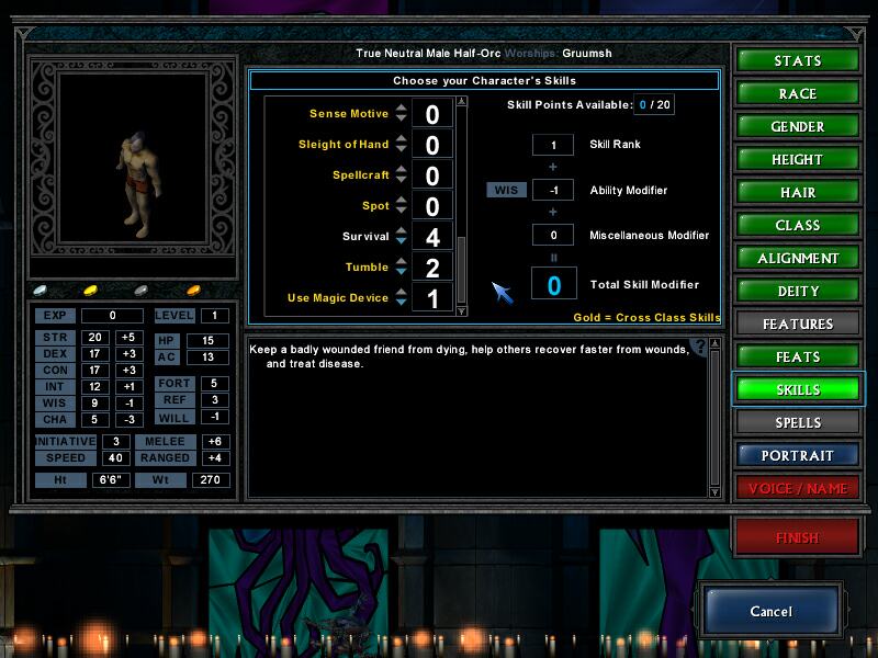 Скриншот из игры The Temple of Elemental Evil: A Classic Greyhawk Adventure - 107