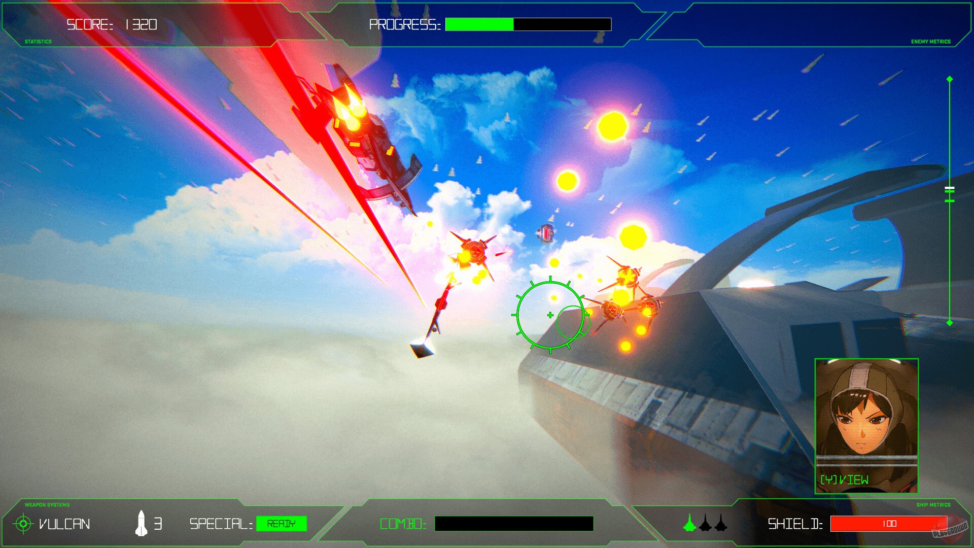 Скриншот из игры ROGUE FLIGHT - 6