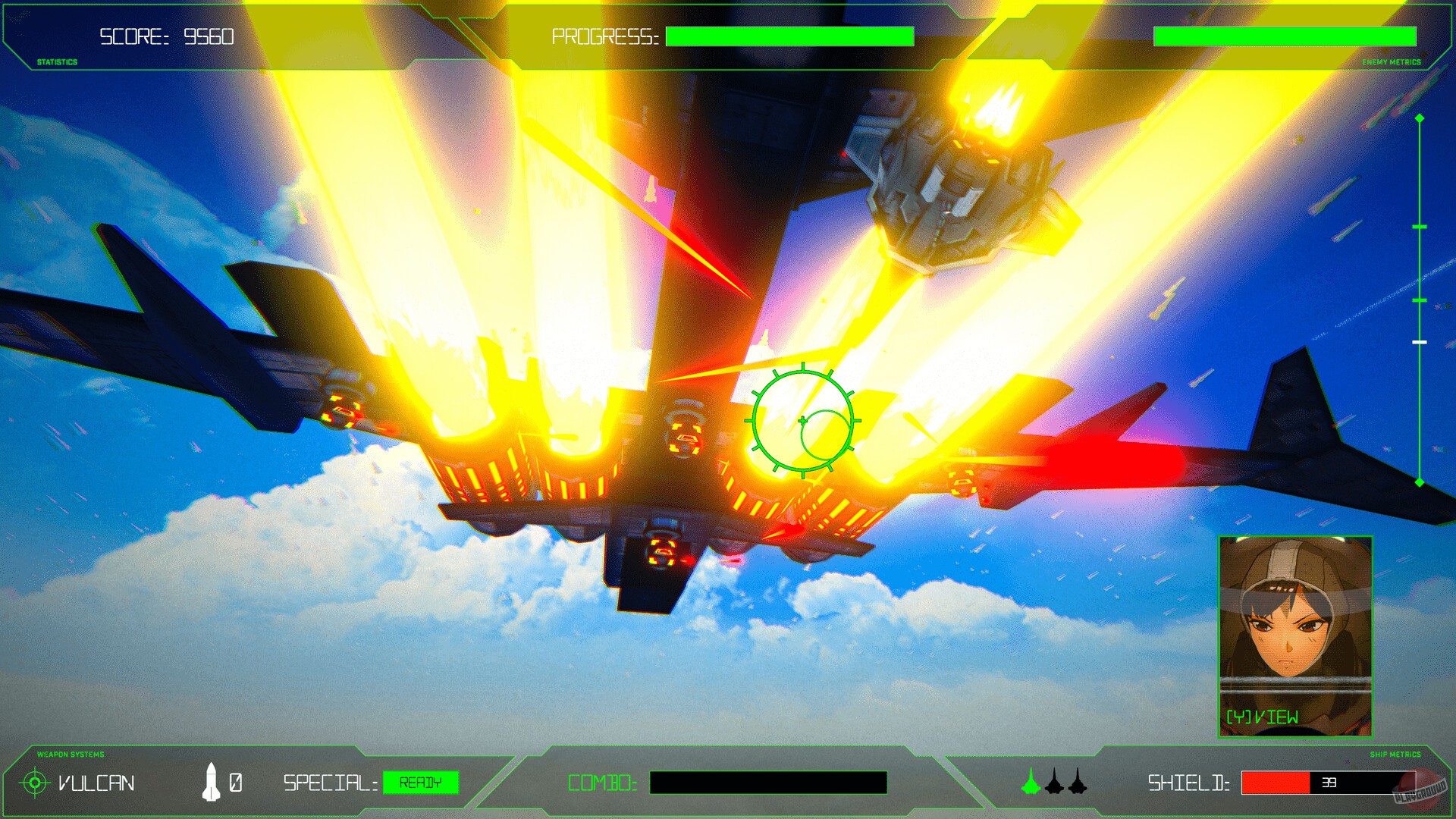 Скриншот из игры ROGUE FLIGHT - 1