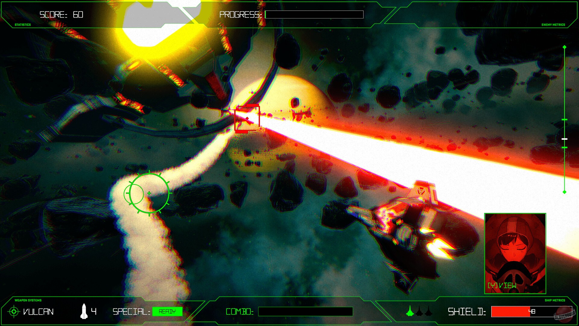 Скриншот из игры ROGUE FLIGHT - 9
