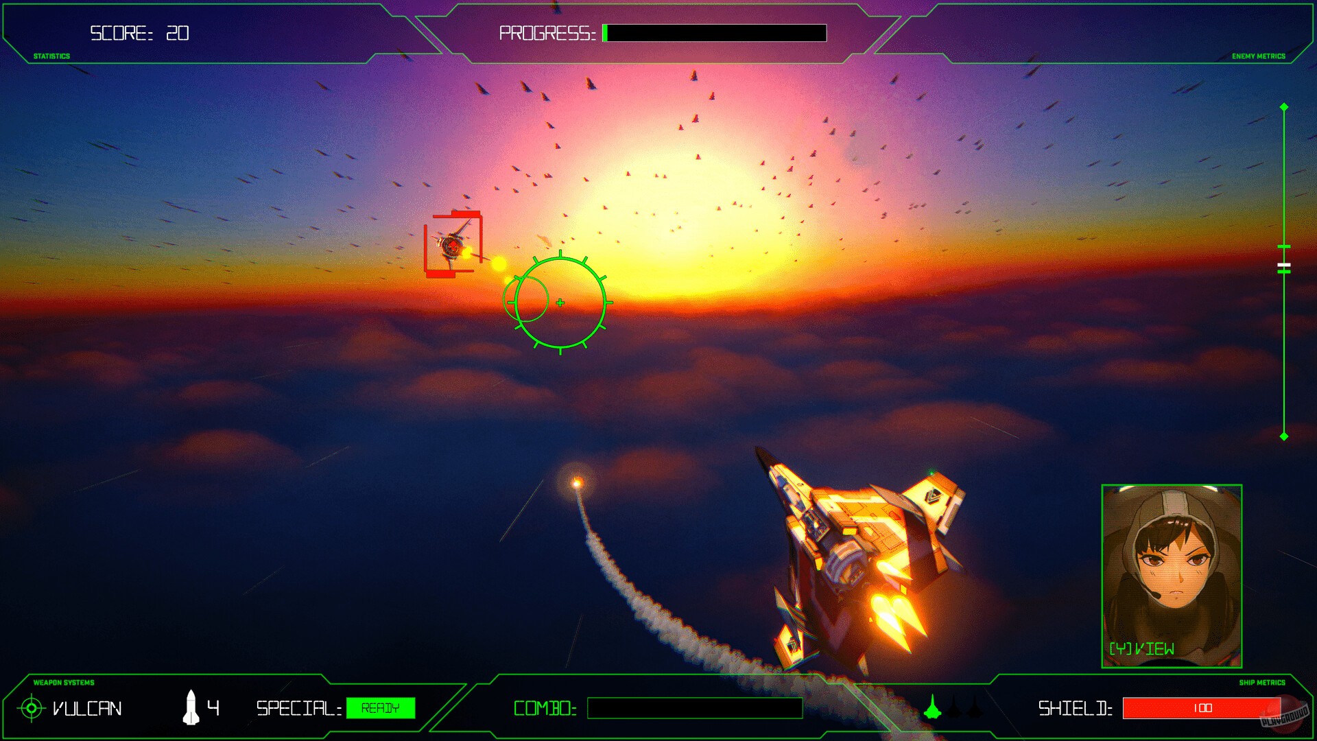 Скриншот из игры ROGUE FLIGHT - 5
