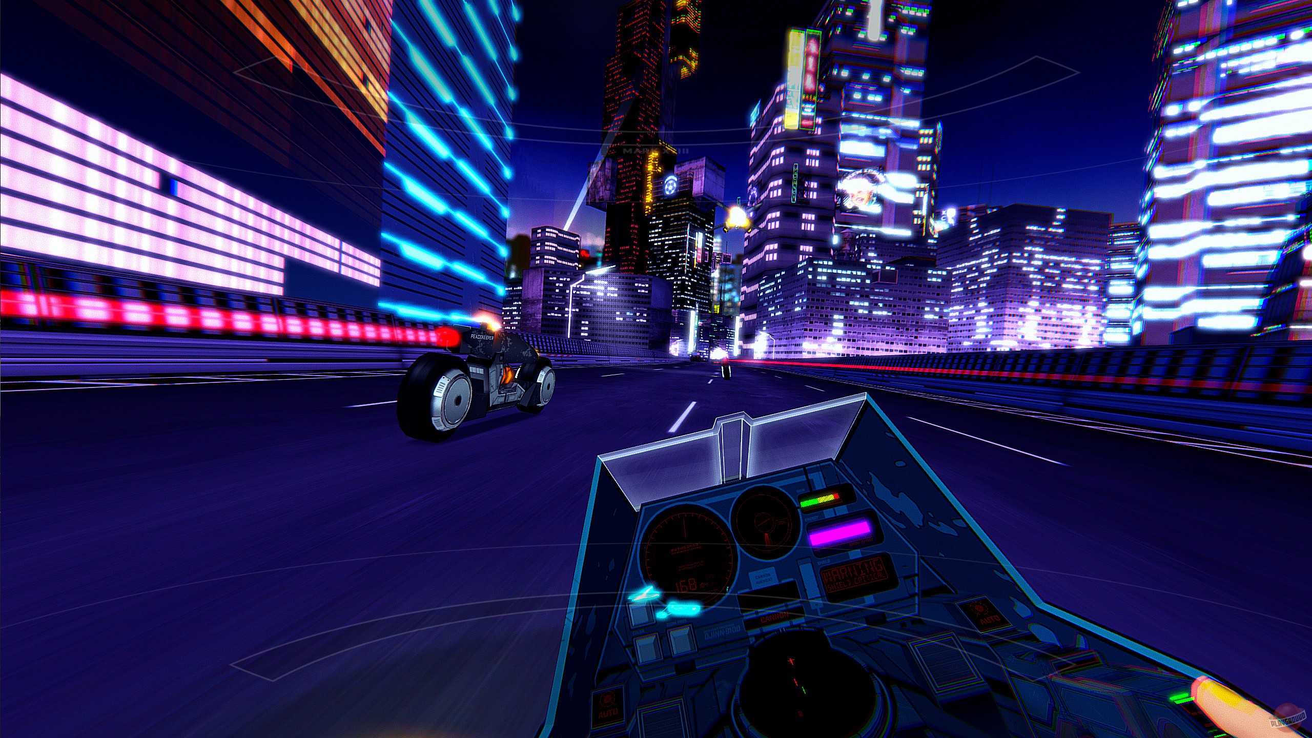 Скриншот из игры RUNNER - 5