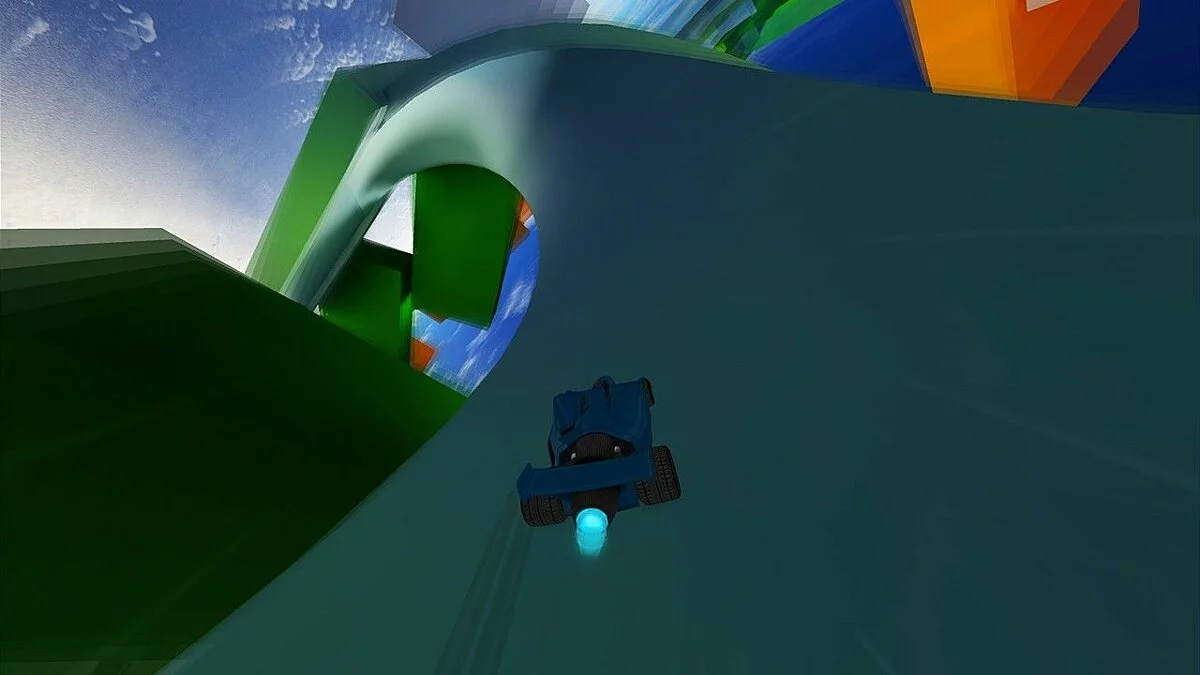 Скриншот из игры Jet Car Stunts - 11