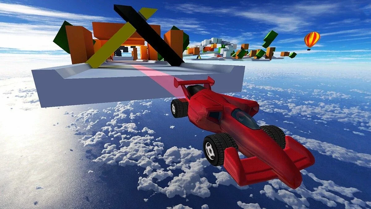Скриншот из игры Jet Car Stunts - 12