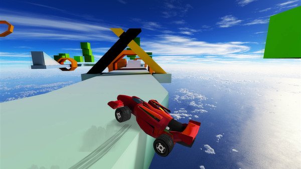 Скриншот из игры Jet Car Stunts - 2
