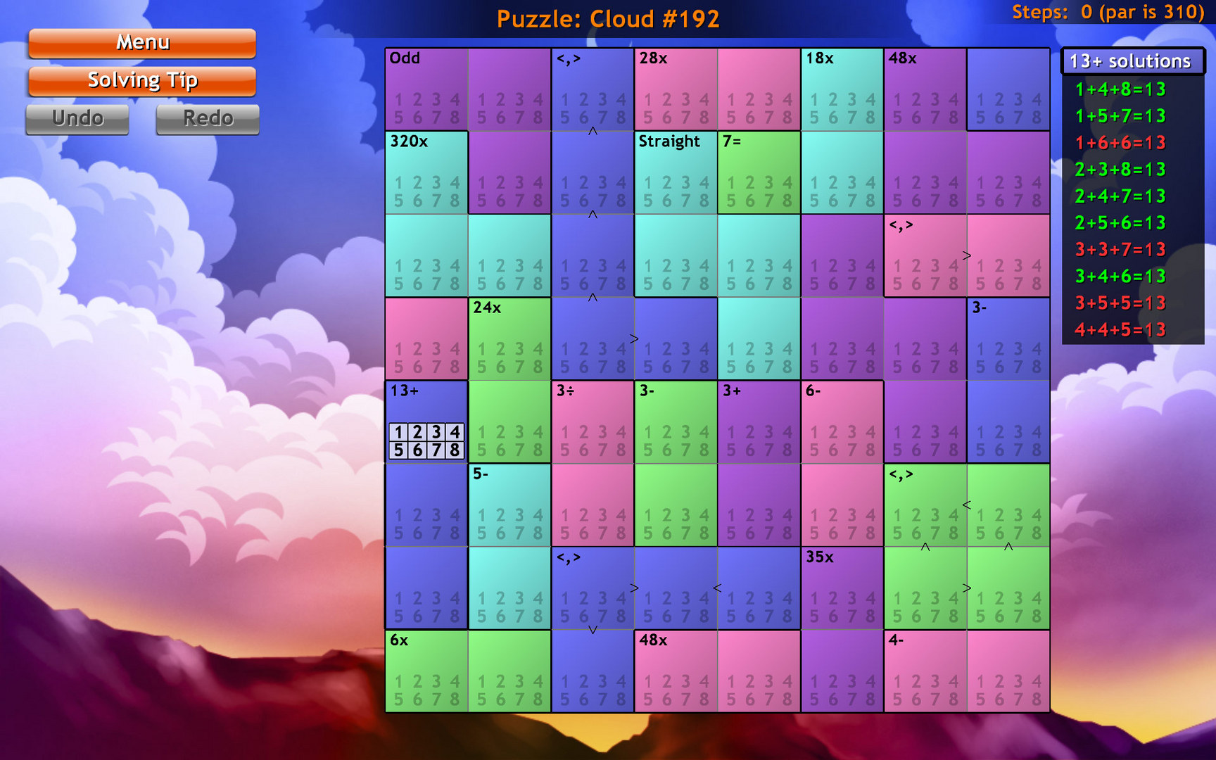 Скриншот из игры Everyday Genius: SquareLogic - 25