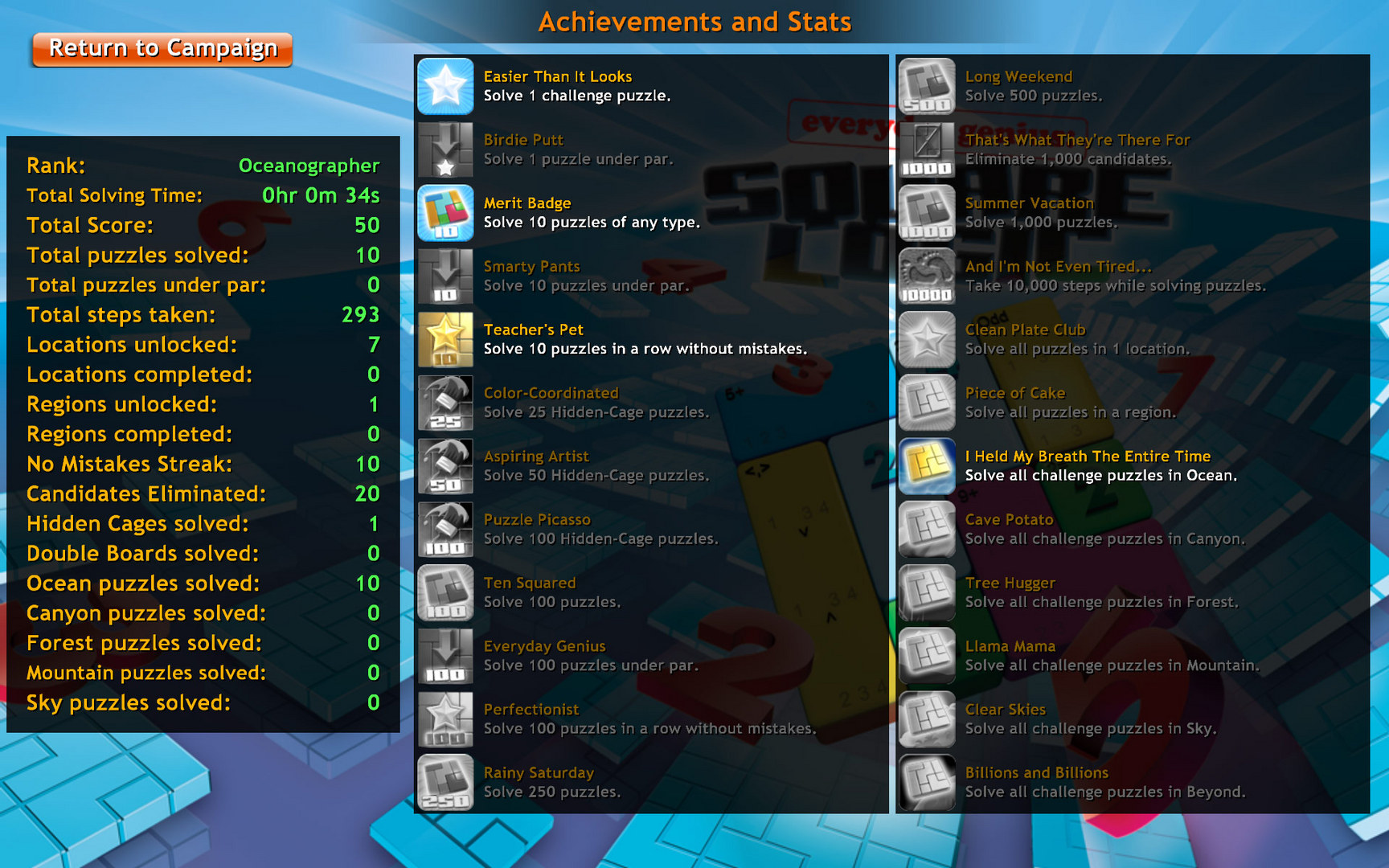 Скриншот из игры Everyday Genius: SquareLogic - 7