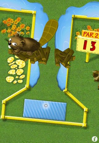 Скриншот из игры Mini Touch Golf - 2
