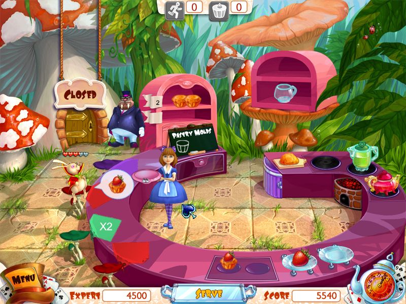 Скриншот из игры Alice's Tea Cup Madness - 3